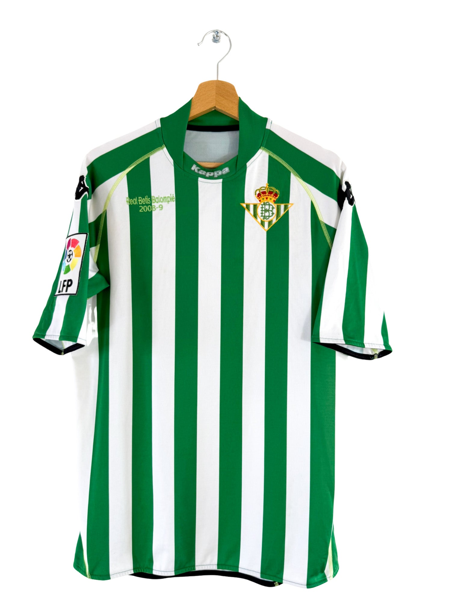2008/2009 - Real Betis Home Shirt Kappa - L