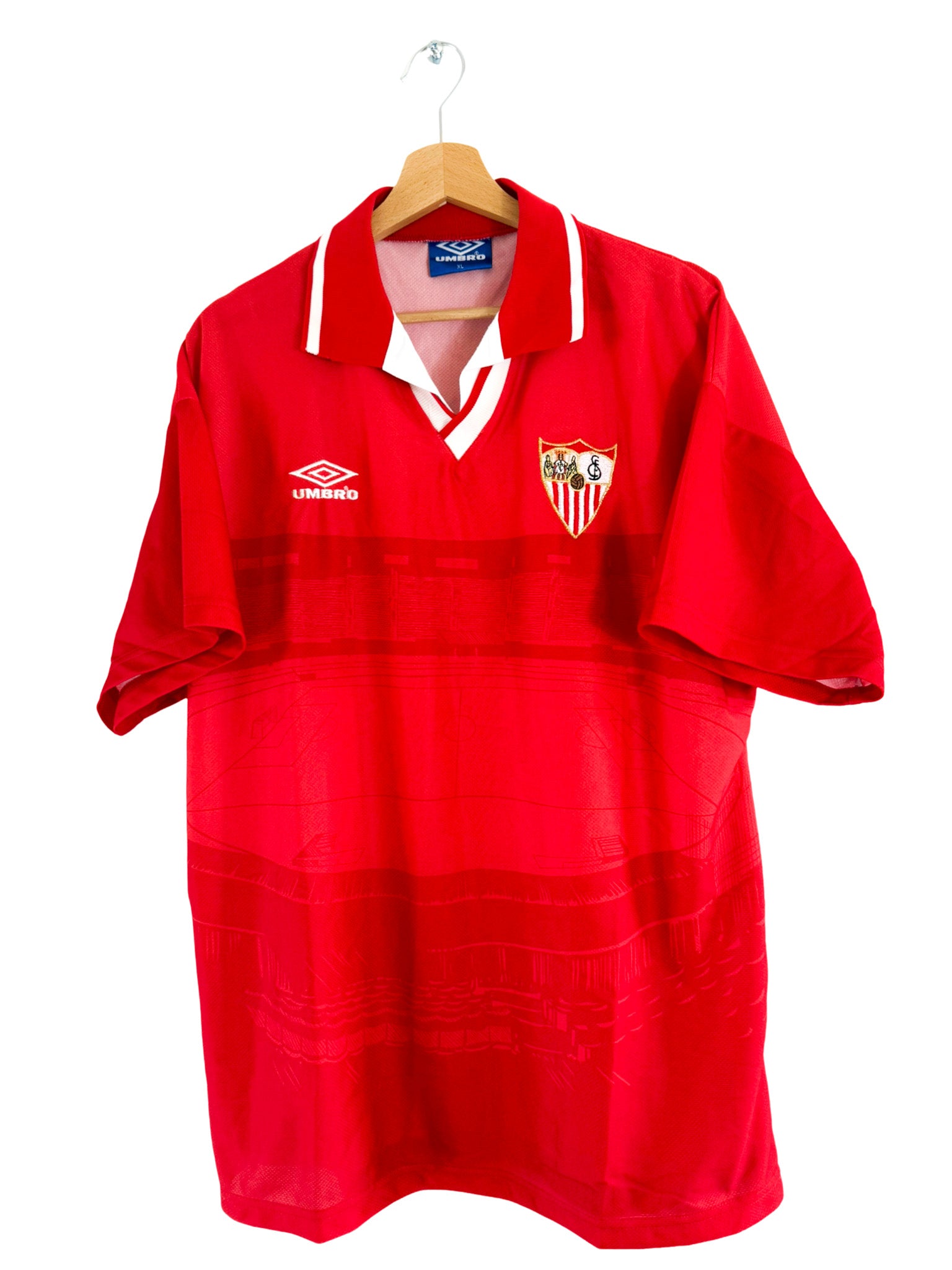 1996/1998 - Maillot FC Séville domicile [#28 Jose Mari] - XL