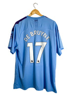 2019/2020 – Maillot Manchester City domicile [#17 DE BRUYNE] - XXL