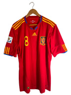 2010 – Maillot Espagne domicile [#8 Xavi] – XL