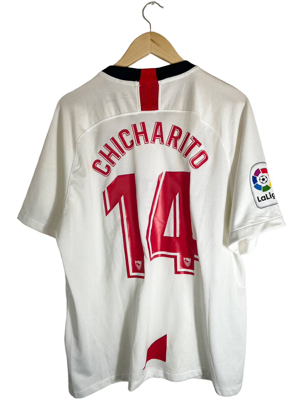 2019/2020 – Sevilla FC home jersey [#14 Chicharito] – XL