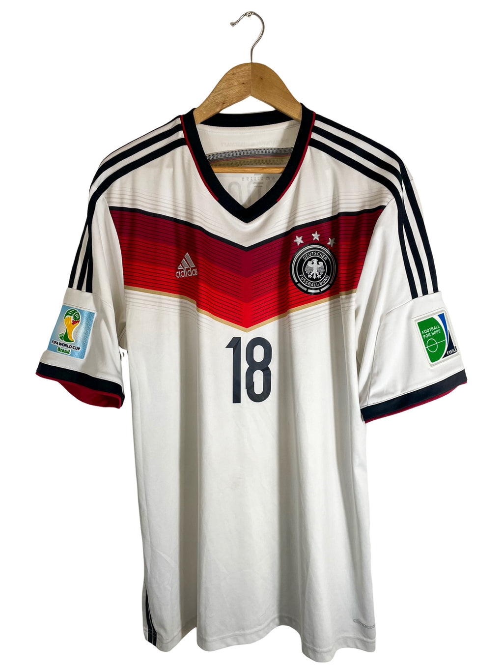 2014 – Maillot Allemagne domicile  [#18 Kroos] – XL