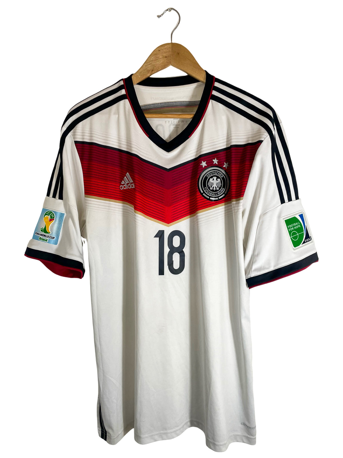 2014 – Maillot Allemagne domicile  [#18 Kroos] – XL