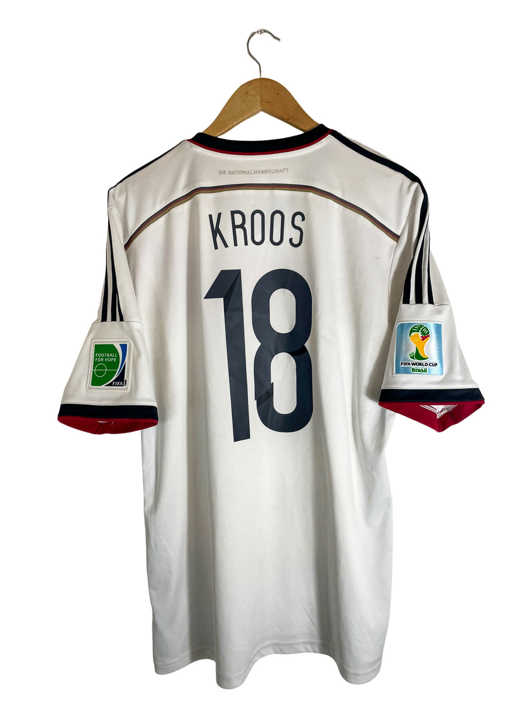 2014 – Maillot Allemagne domicile  [#18 Kroos] – XL