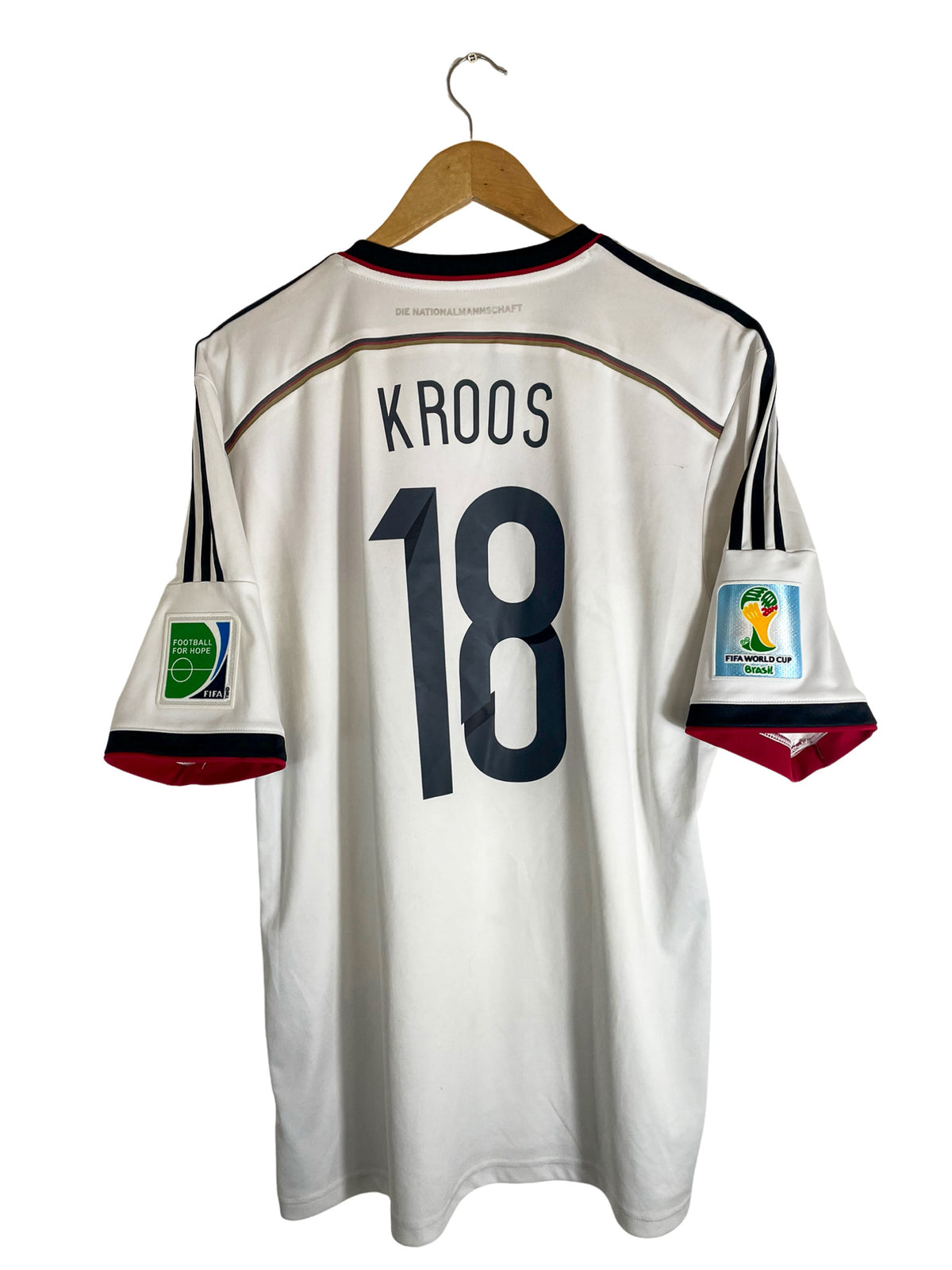 2014 – Maillot Allemagne domicile  [#18 Kroos] – XL