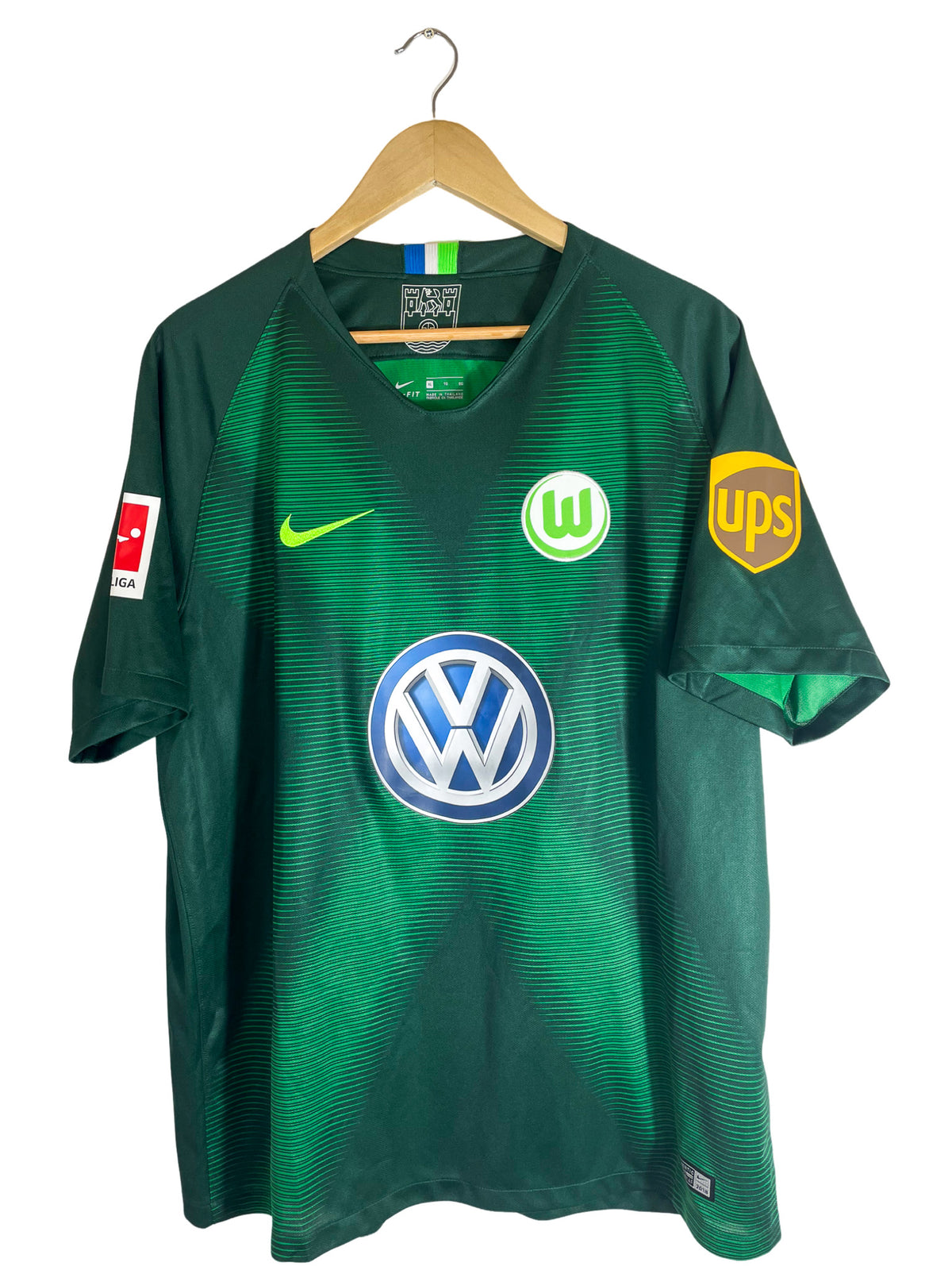 2018/2019 – Maillot VfL Wolfsburg domicile [#9 Weghorst] – XL