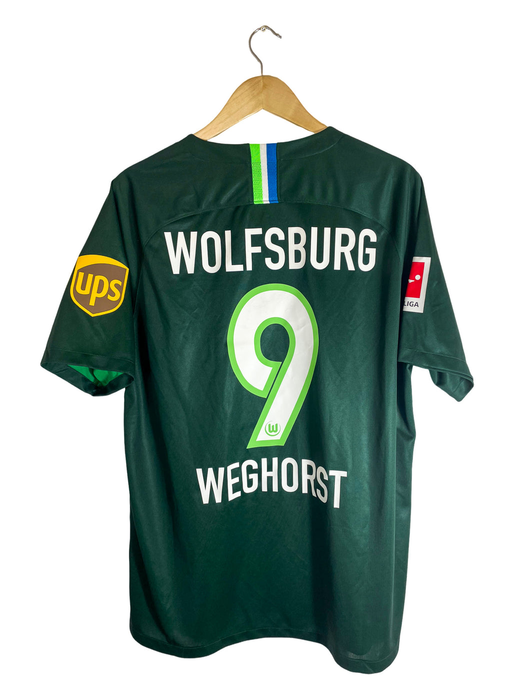 2018/2019 – Maillot VfL Wolfsburg domicile [#9 Weghorst] – XL