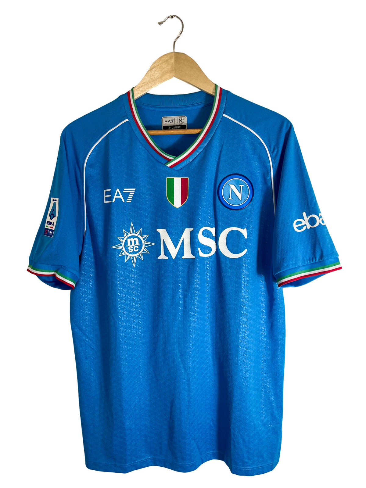 2023/2024 – Maillot Naples domicile [#77 Kvaratskhelia] – XL