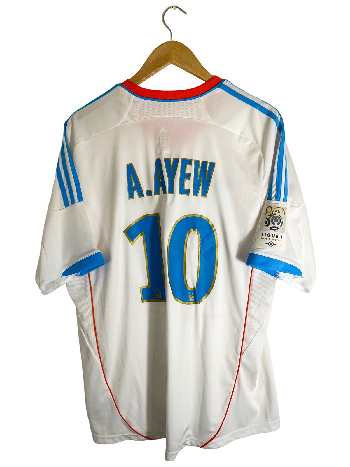 2012/2013 – Maillot Olympique de Marseille domicile [#10 A. Ayew] – XL