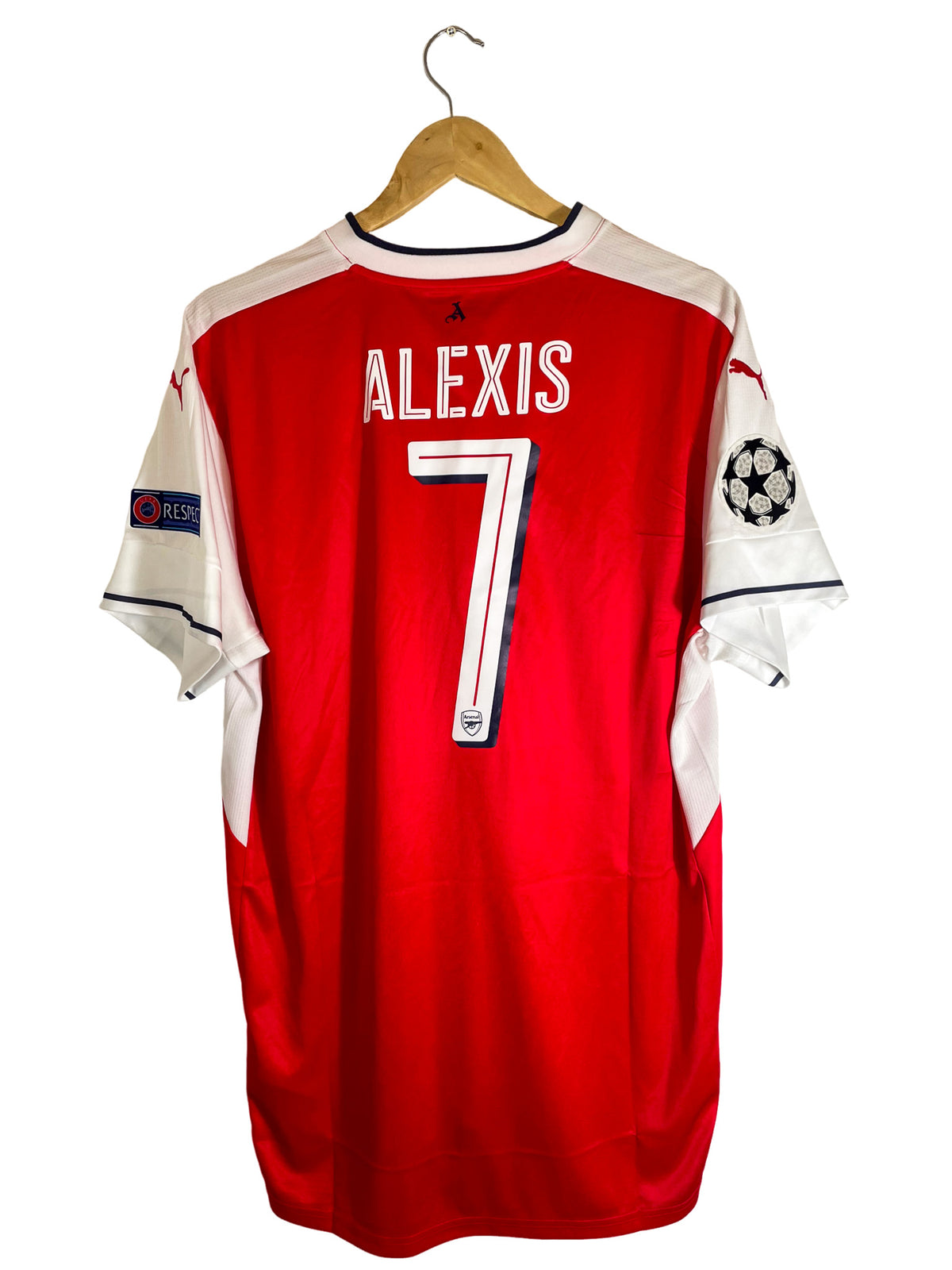 2016/2017 – Maillot Arsenal domicile [#7 Sánchez] – XL