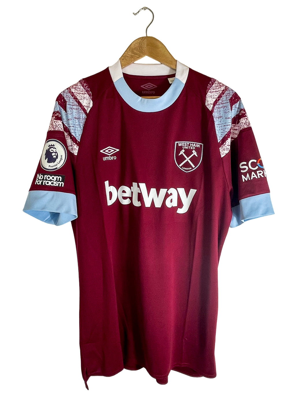 2022/2023 – Maillot West Ham domicile [#41 Rice] – XL – *Neuf avec étiquette*