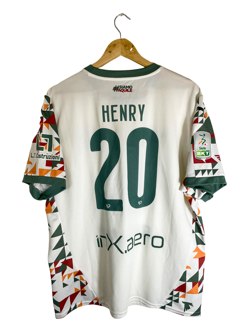 2024/2025 – Palermo away jersey [#20 Henry] – XL
