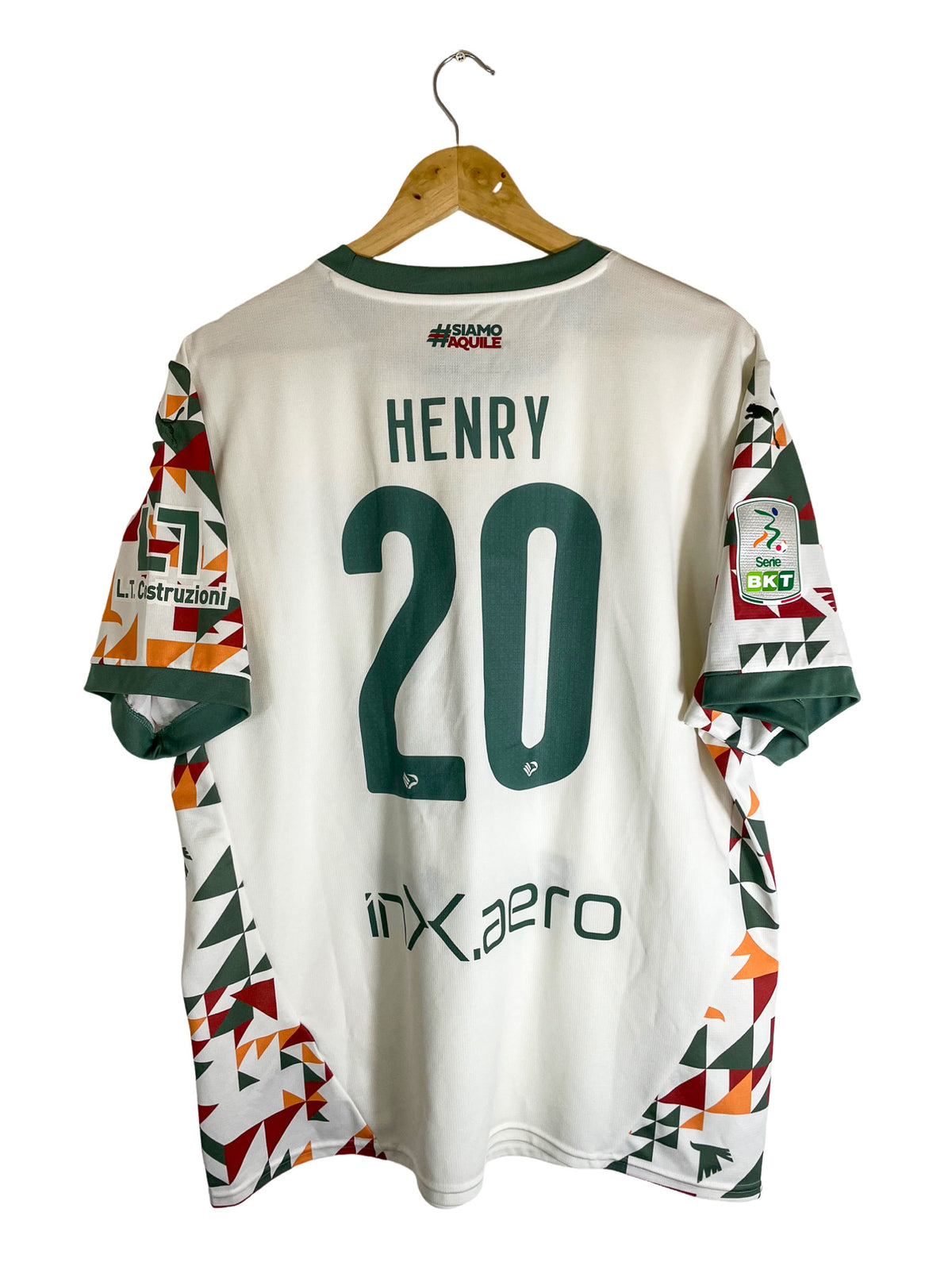 2024/2025 – Palermo away jersey [#20 Henry] – XL