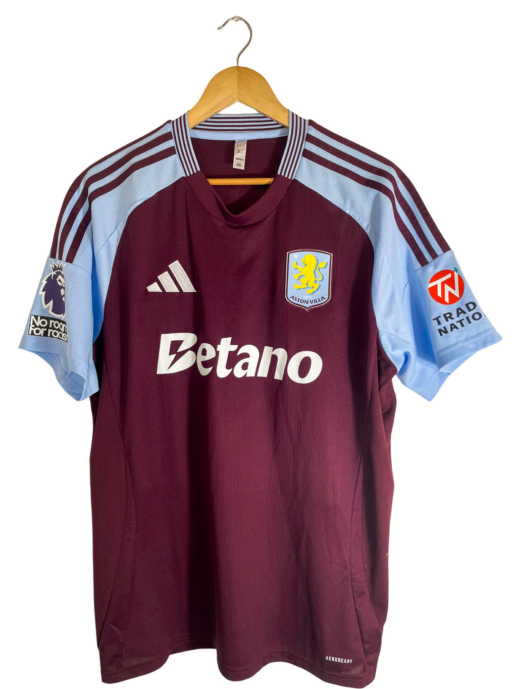 2025/2026 – Maillot Aston Villa domicile [#8 Tielemans] – XL