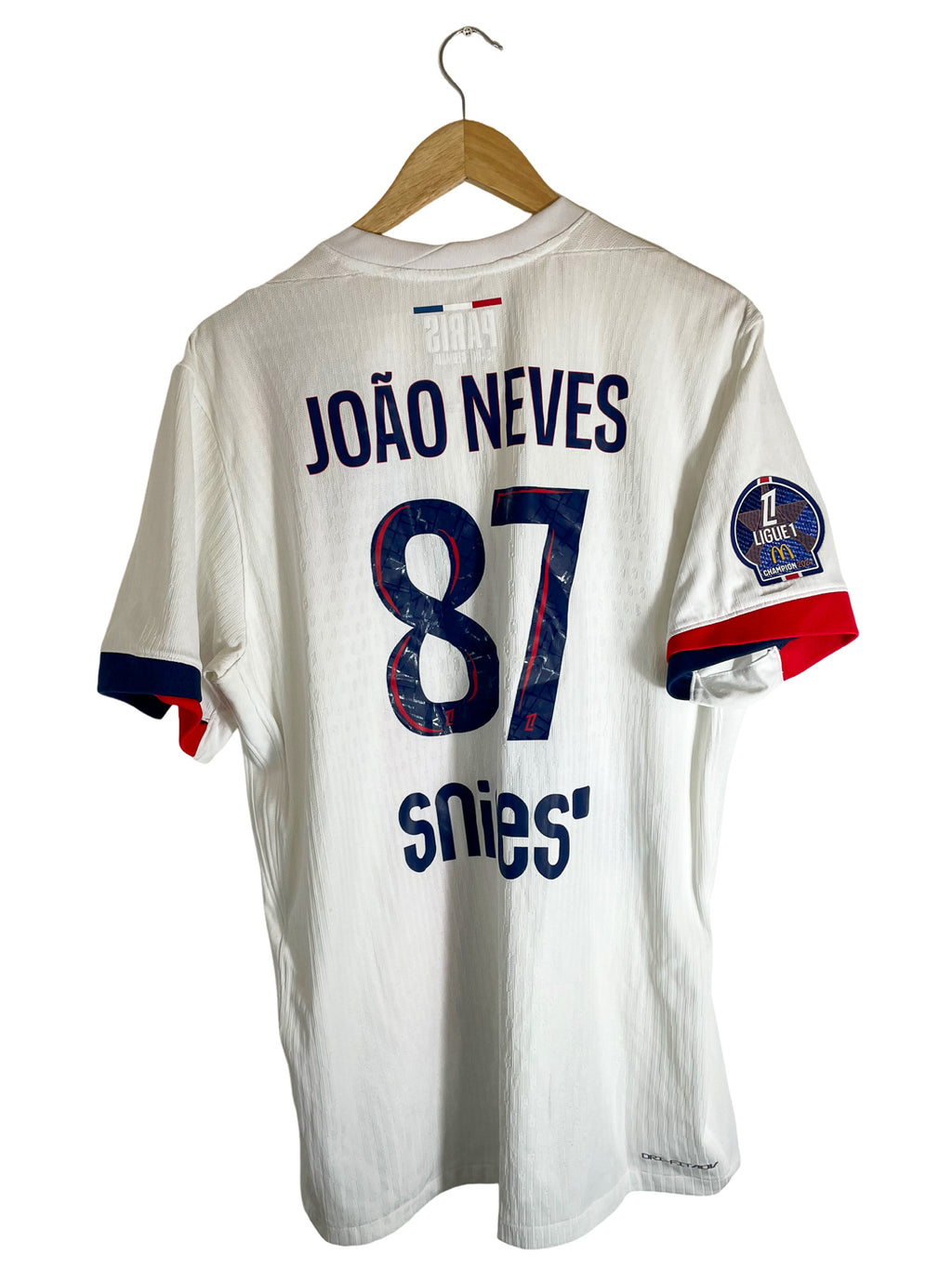 2025/2026 – Maillot Paris Saint-Germain extérieur [#87 João Neves] Version Pro – XL