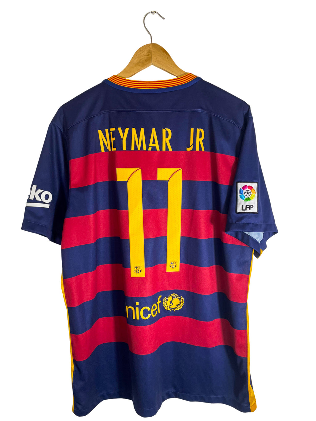 2015/2016 – Maillot FC Barcelone domicile [#11 Neymar] – XL