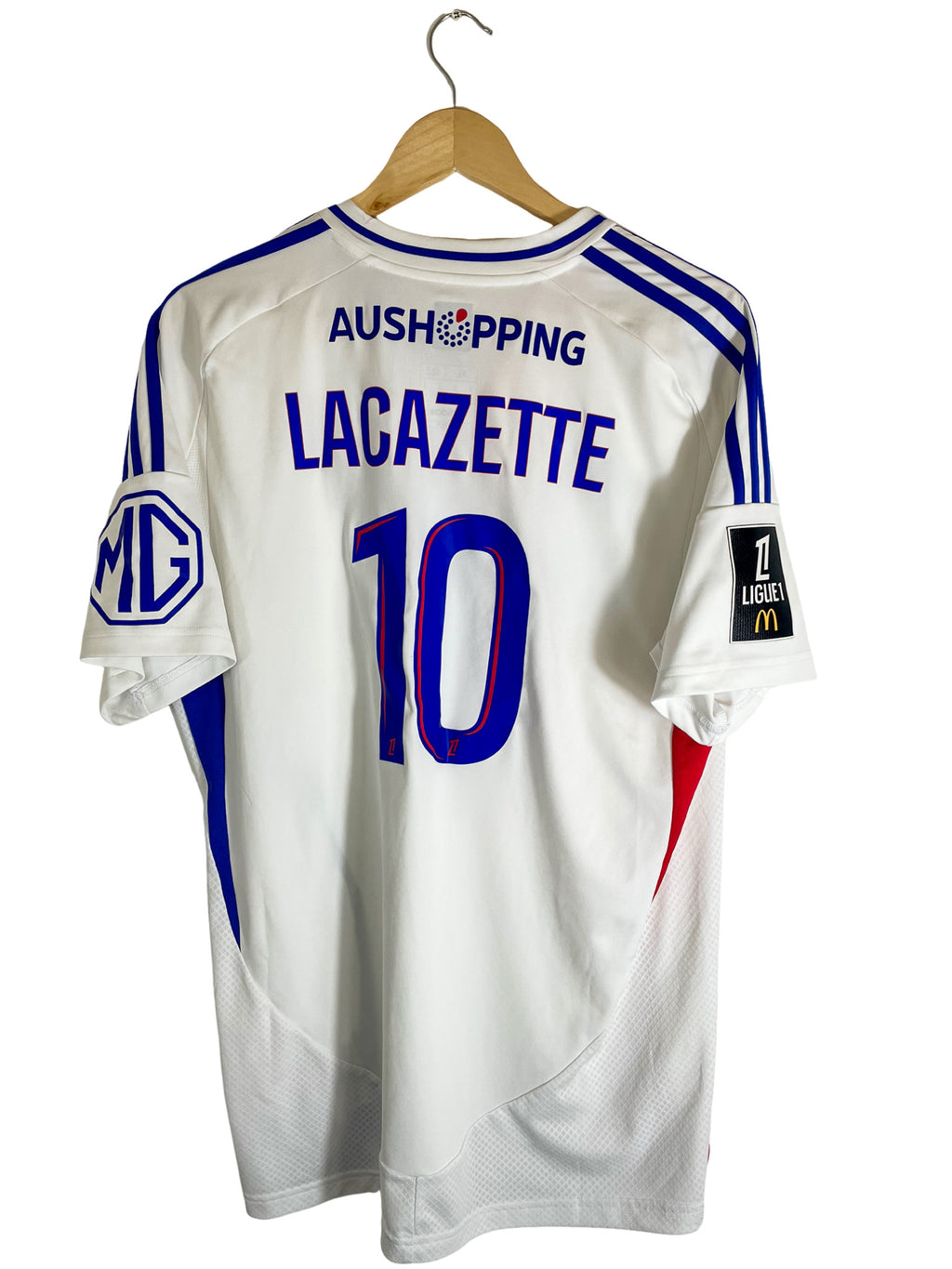 2024/2025 – Olympique Lyonnais home jersey [#10 Lacazette] – XL