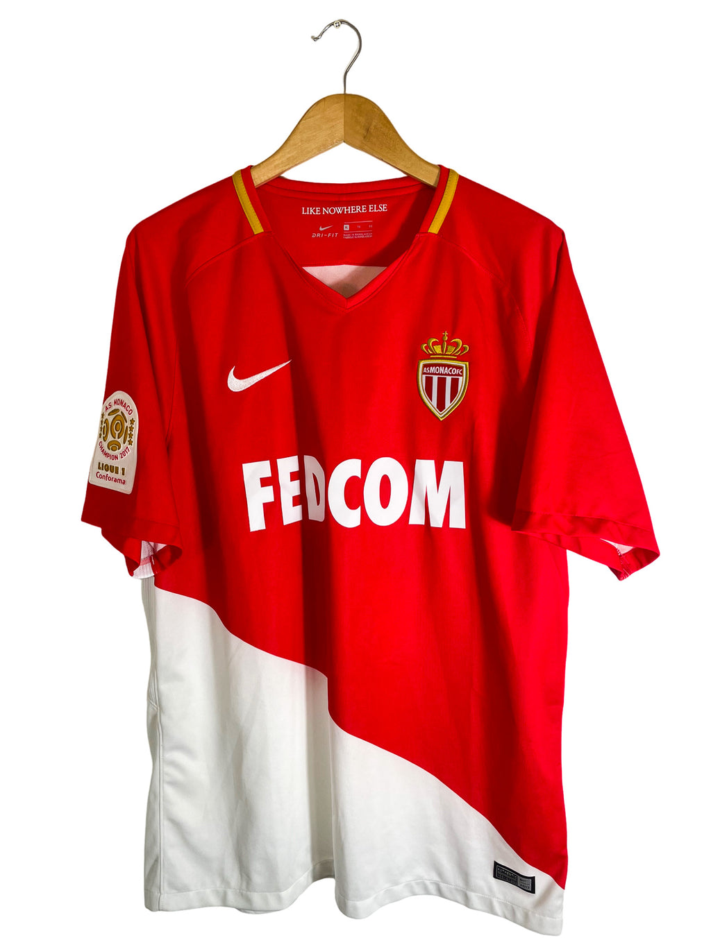 2017/2018 – Maillot AS Monaco domicile [#27 Lemar] – XL