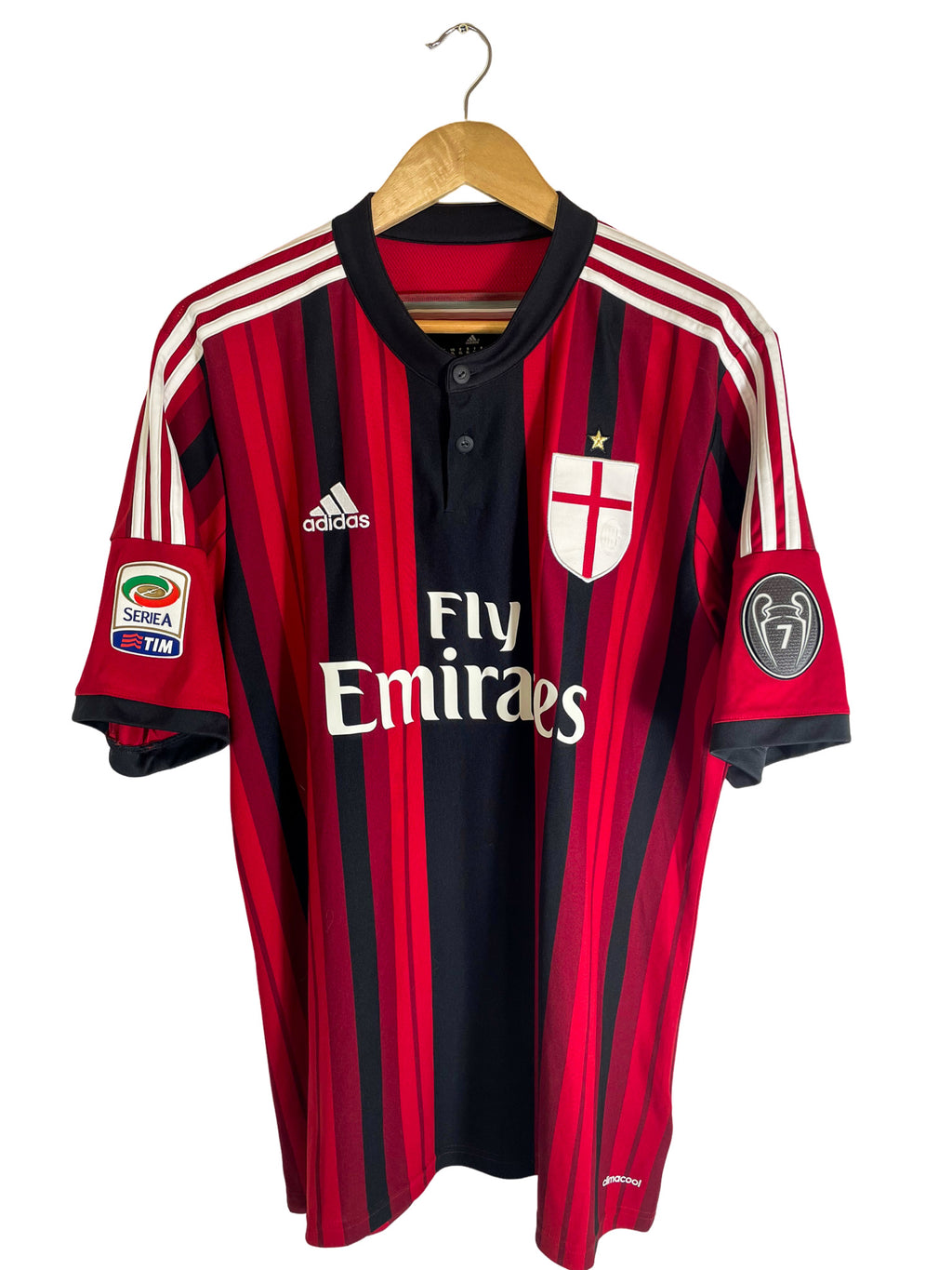 2014/2015 – Maillot AC Milan domicile [#7 Ménez] – XL