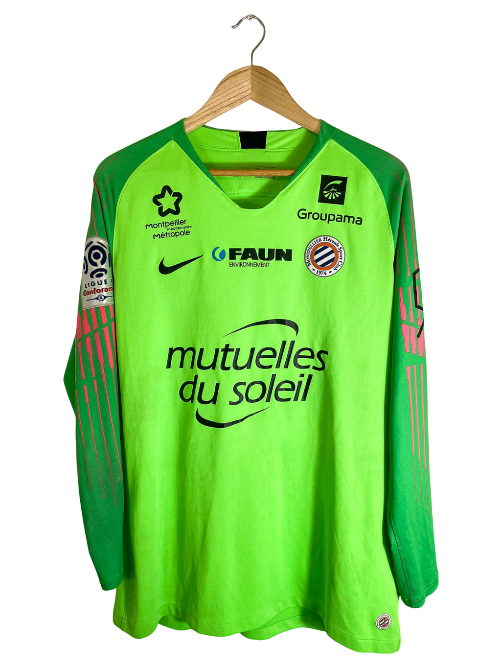 2018/2019 – Maillot Montpellier HSC gardien [#40 Lecomte] – XL
