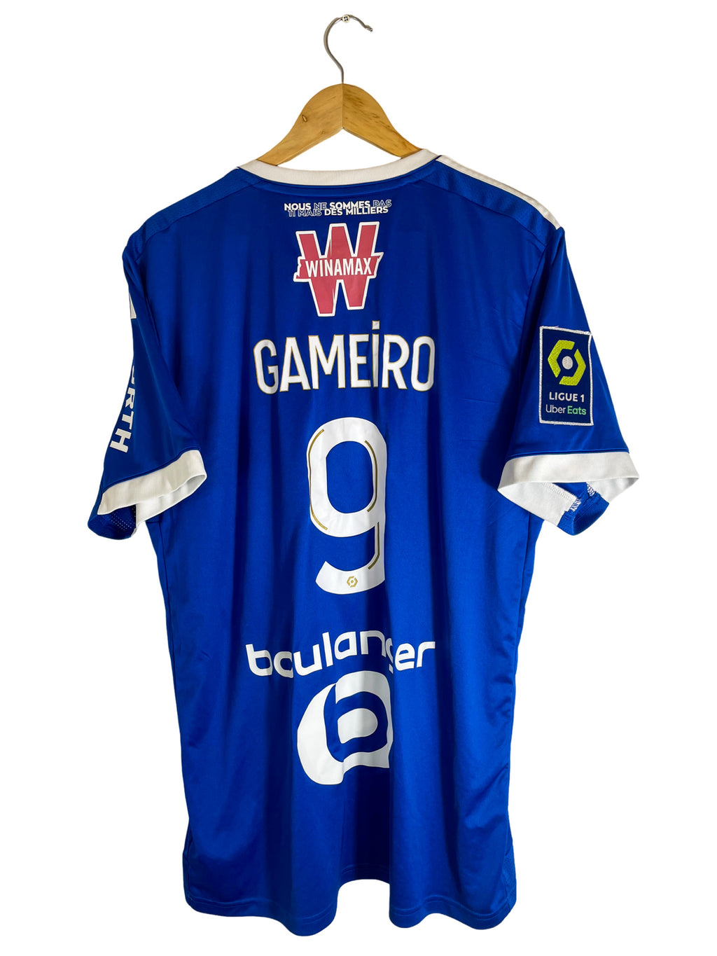 2021/2022 – Maillot RC Strasbourg domicile [#9 Gameiro] – XL