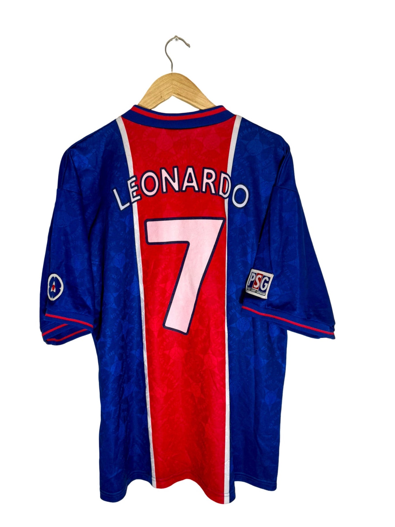 1995/1996 - Maillot Paris Saint-Germain domicile [#7 LEONARDO] - XL