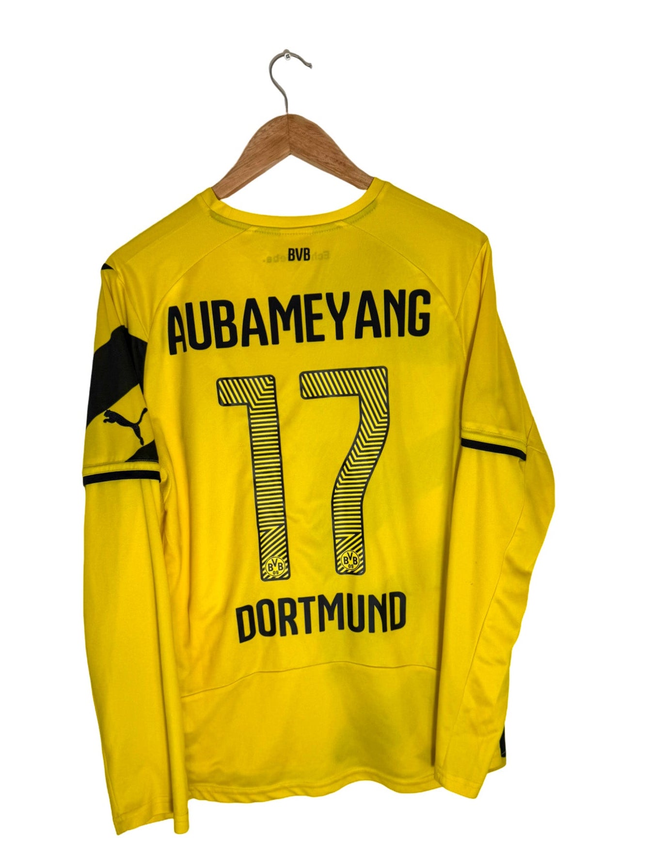 2014/2015 - Maillot Borussia Dortmund domicile *Manches Longues* [#17 AUBAMEYANG] - L