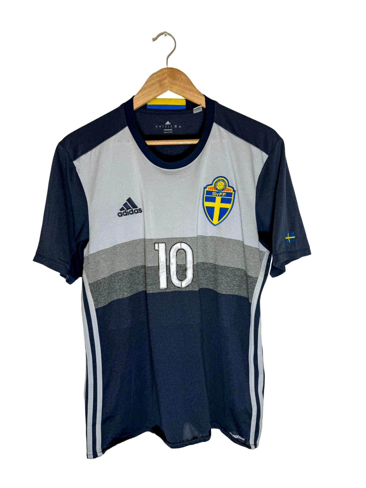 2016 - Maillot Suède extérieur [#10 IBRAHIMOVIC] - L