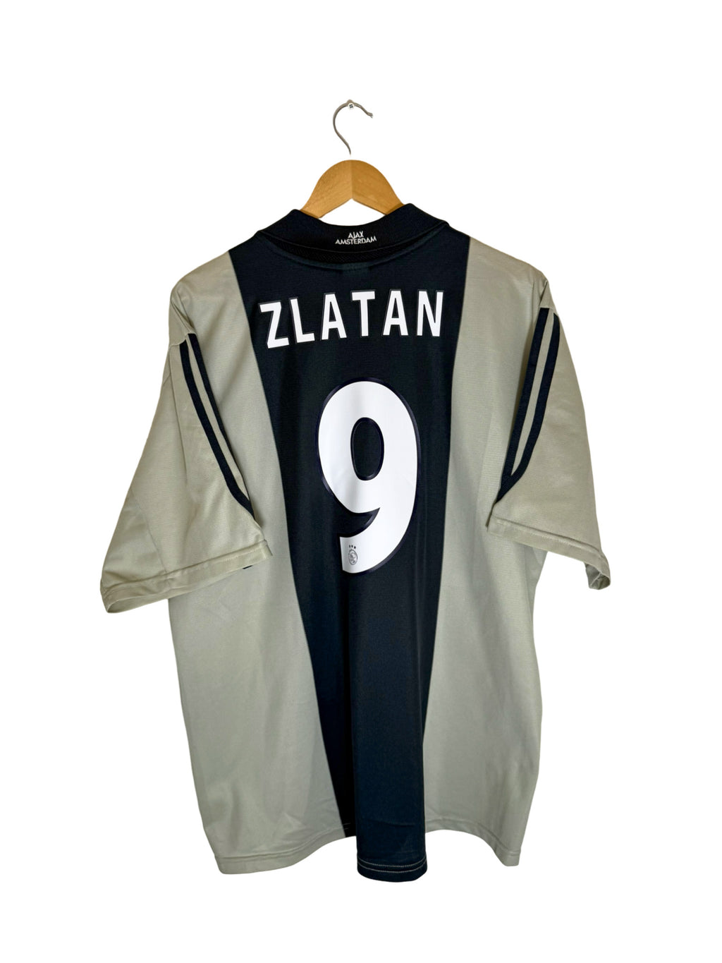 2000/2001 - Ajax Amsterdam away shirt [#9 ZLATAN] - XL