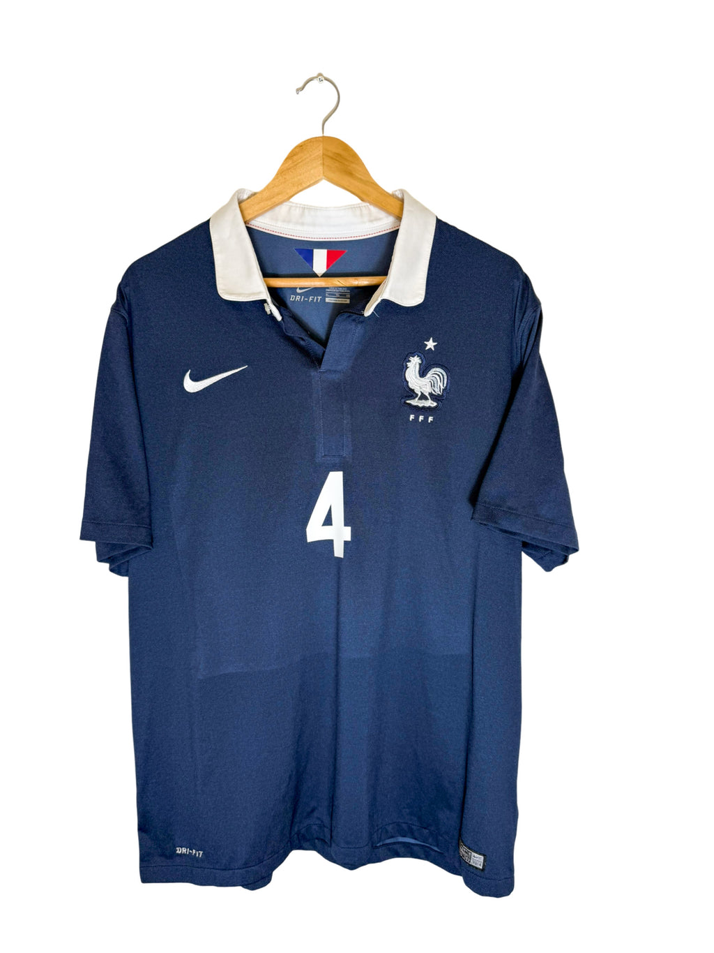 2014 - Camiseta de la Selección de Francia local [#4 VARANE] - XL