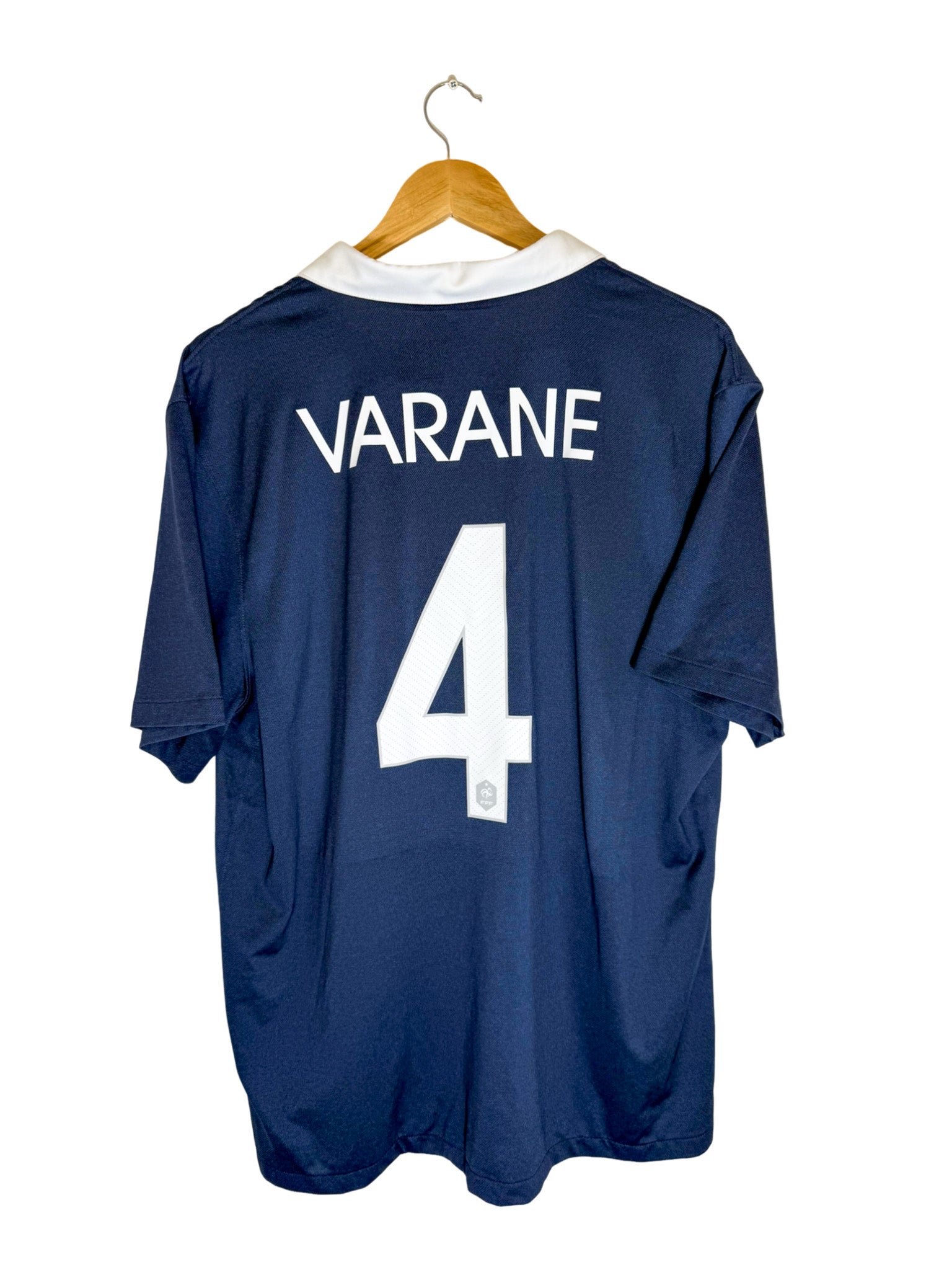 2014 - Maillot Équipe de France domicile [#4 VARANE] - XL