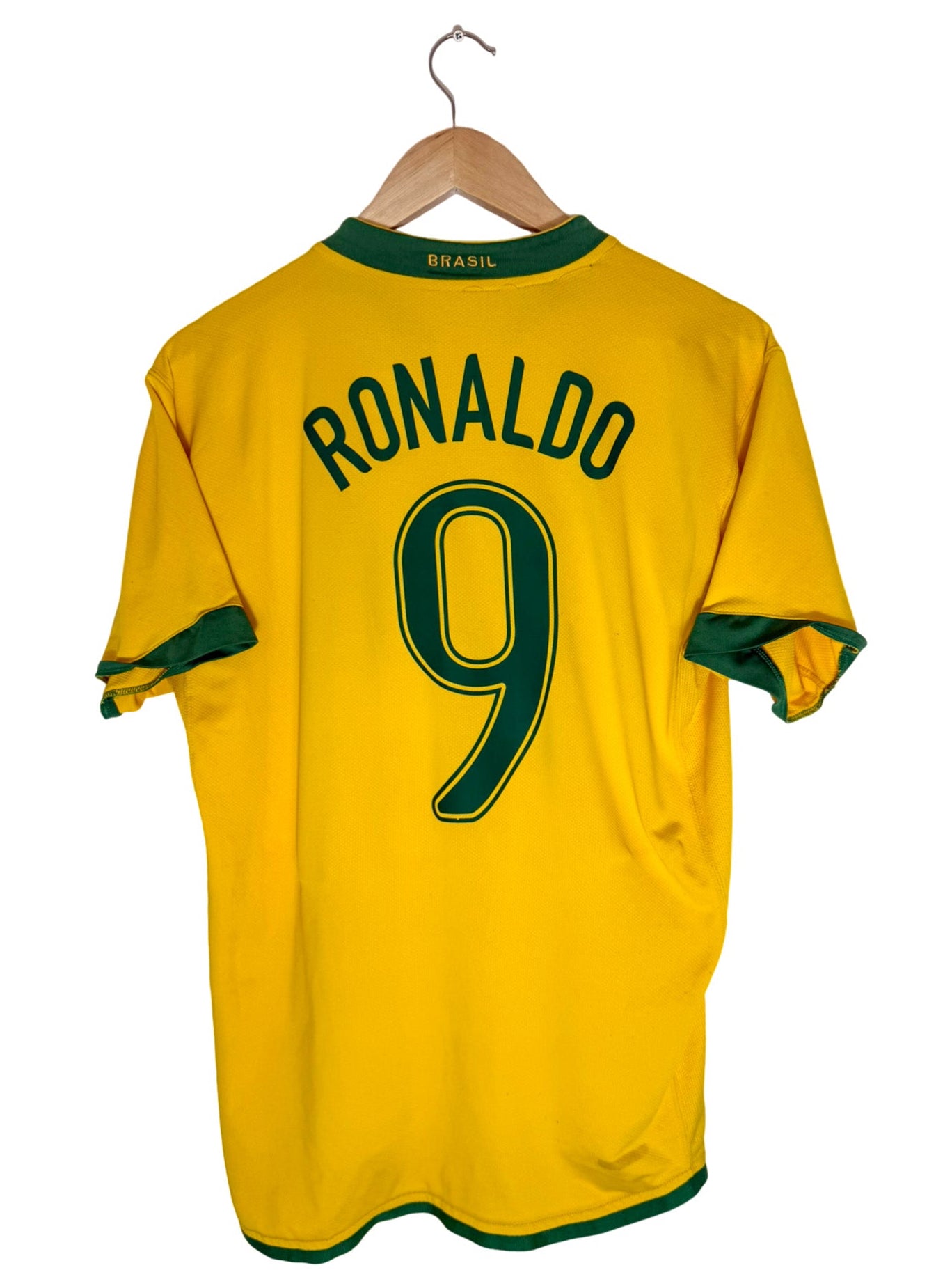2006 - Maillot Brésil domicile [#9 RONALDO] - S