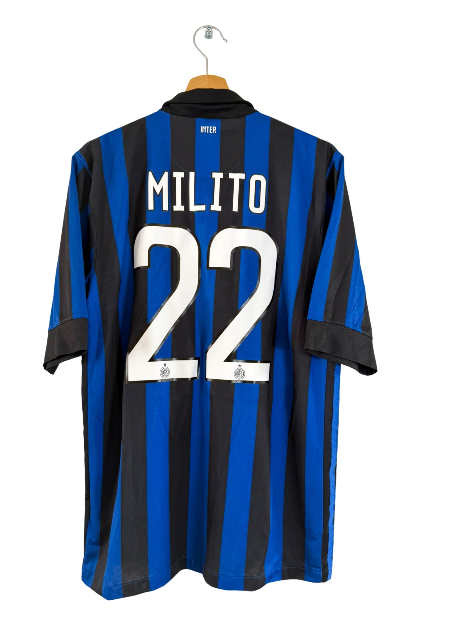 2011/2012 - Maillot Inter Milan domicile [#22 Milito] - M