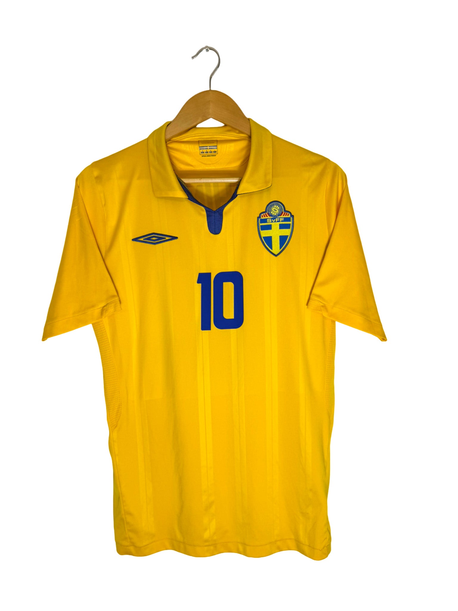2010 - Sweden Home Jersey [#10 IBRAHIMOVIC] - M – Vista football shop