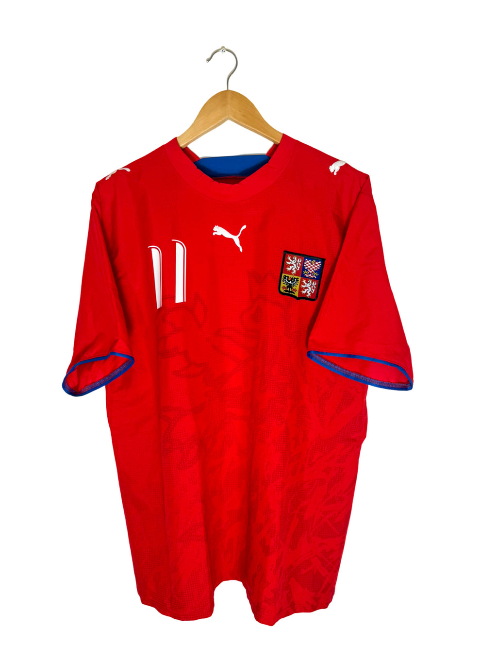 2006 - Czech Republic Home Shirt [#11 NEDVED] - XL