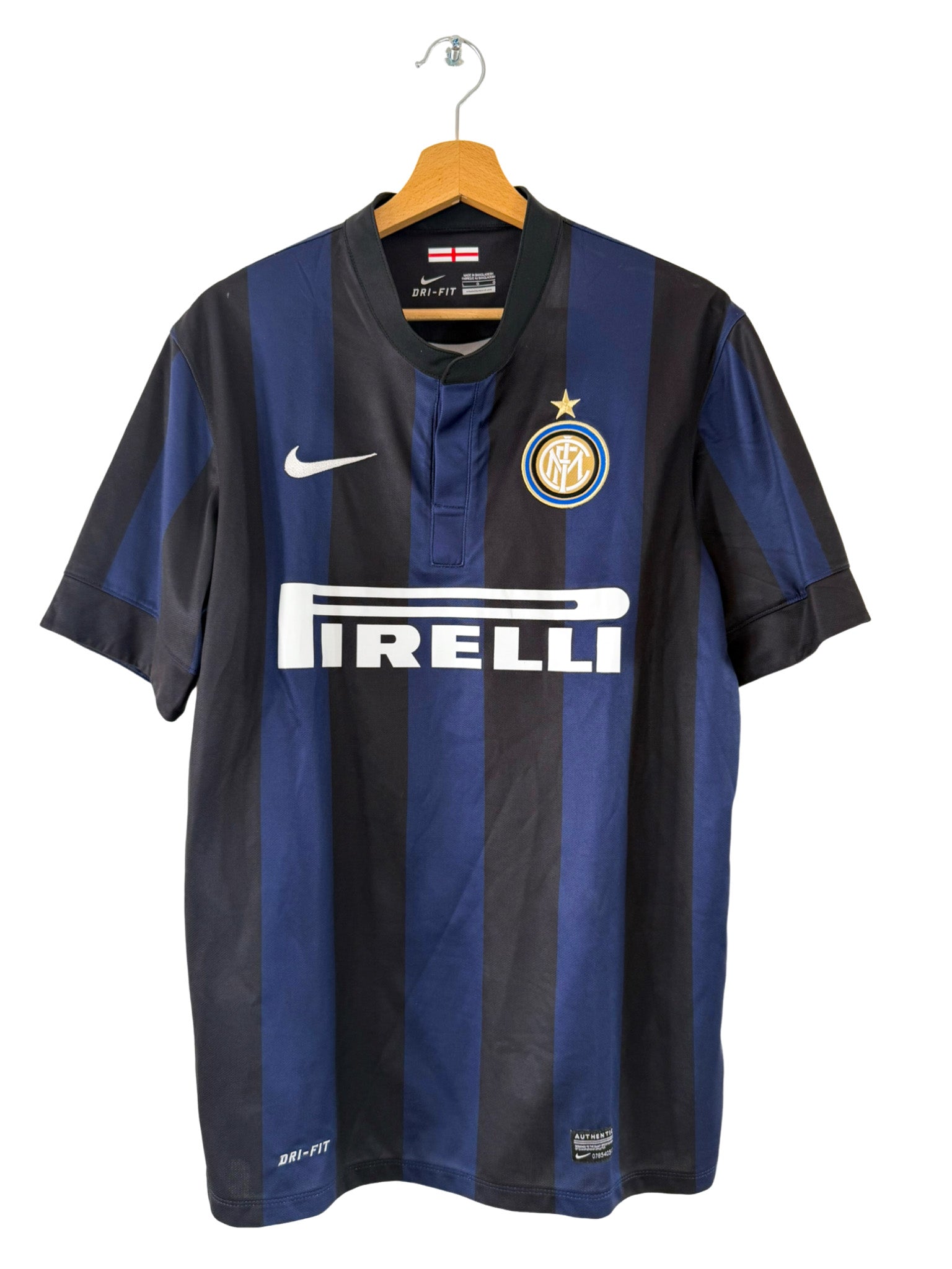 2013/2014 - Maillot Inter Milan domicile [#4 J. Zanetti] - XL