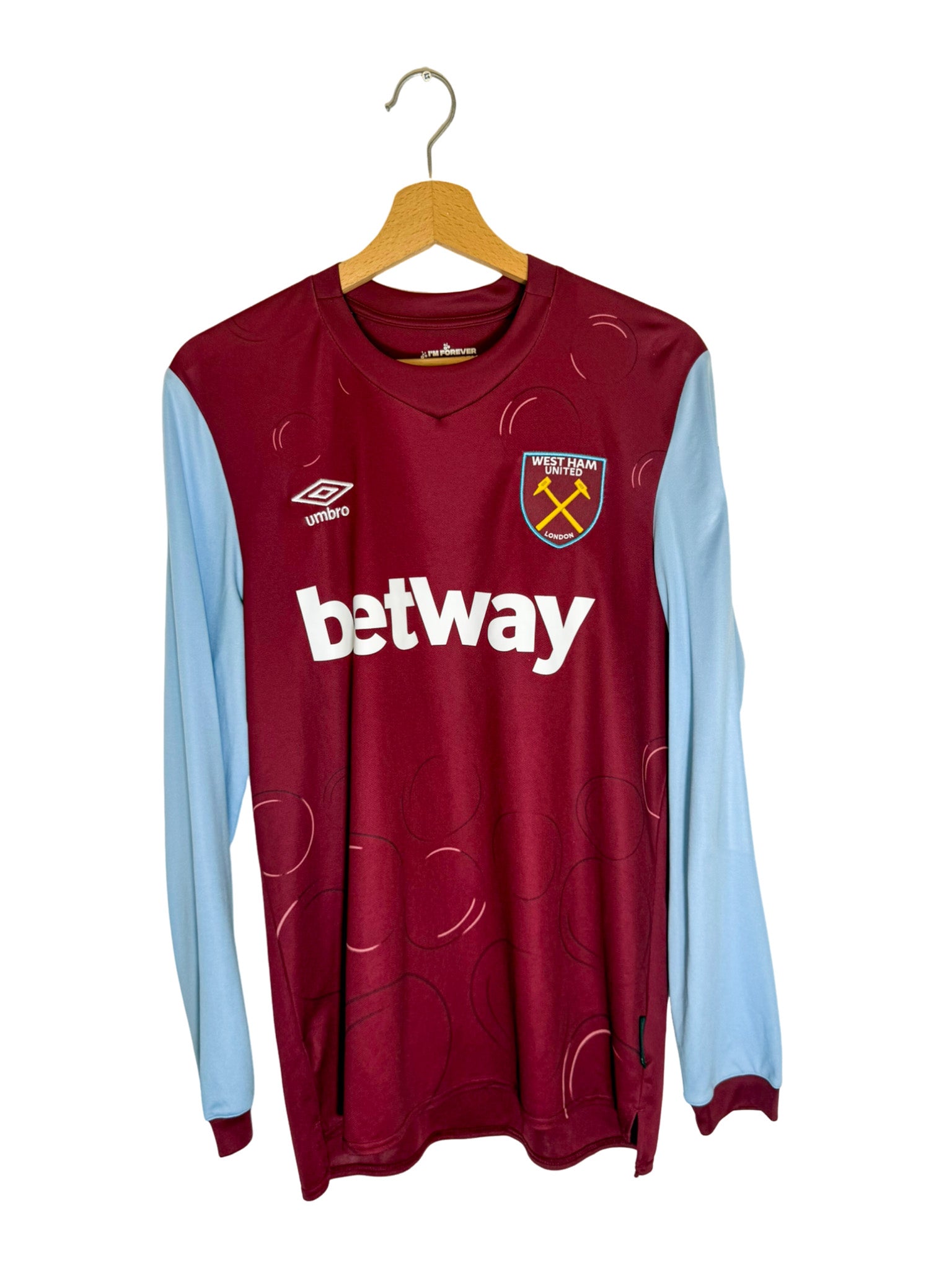 2023/2024 - West Ham United Home Shirt *Long Sleeves* [#10 L