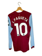2023/2024 - West Ham United Home Shirt *Long Sleeves* [#10 L. PAQUETÁ] - M