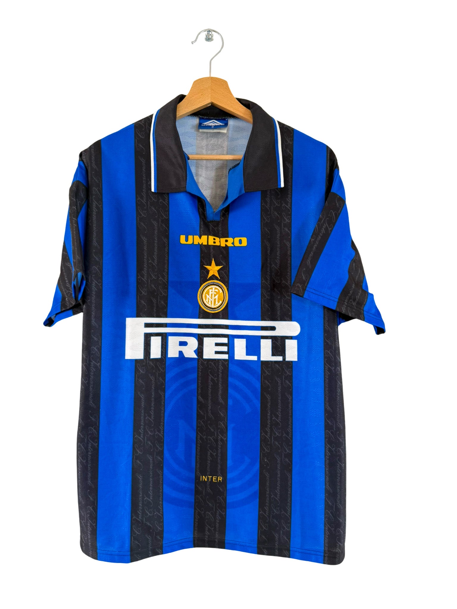 1996/1997 - Inter Milan home shirt [#7 Fresi] - M – Vista football