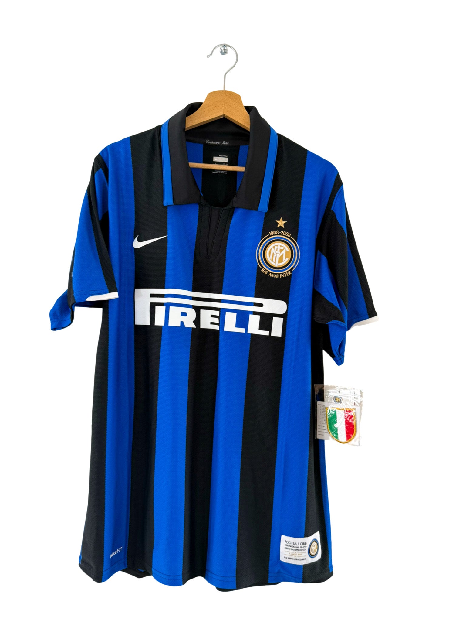 2007/2008 - Maillot Inter Milan domicile [Ibrahimović 8] *Neuf* - L