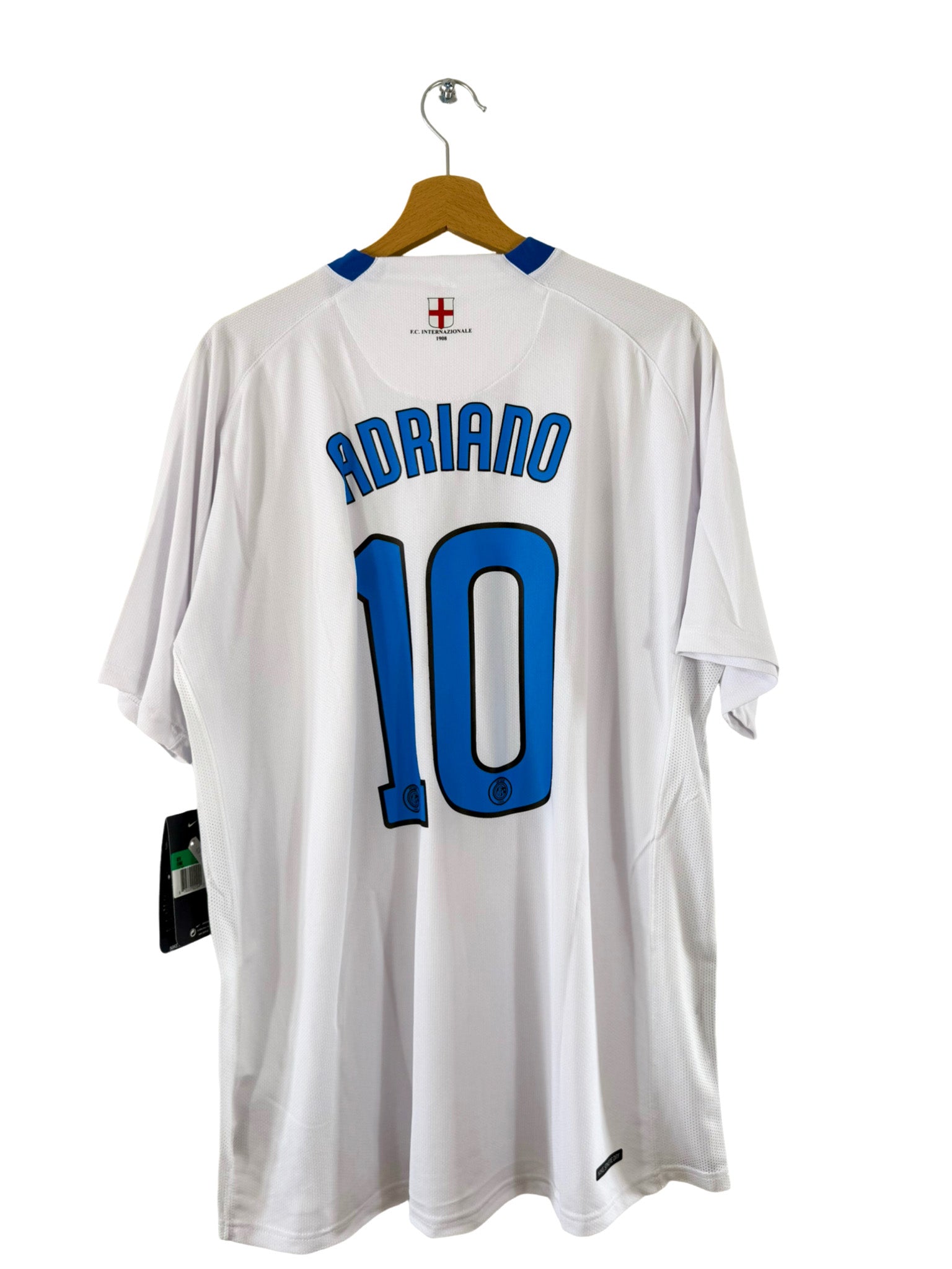 2006/2007 - Maillot Inter Milan extérieur [#10 Adriano] - XL