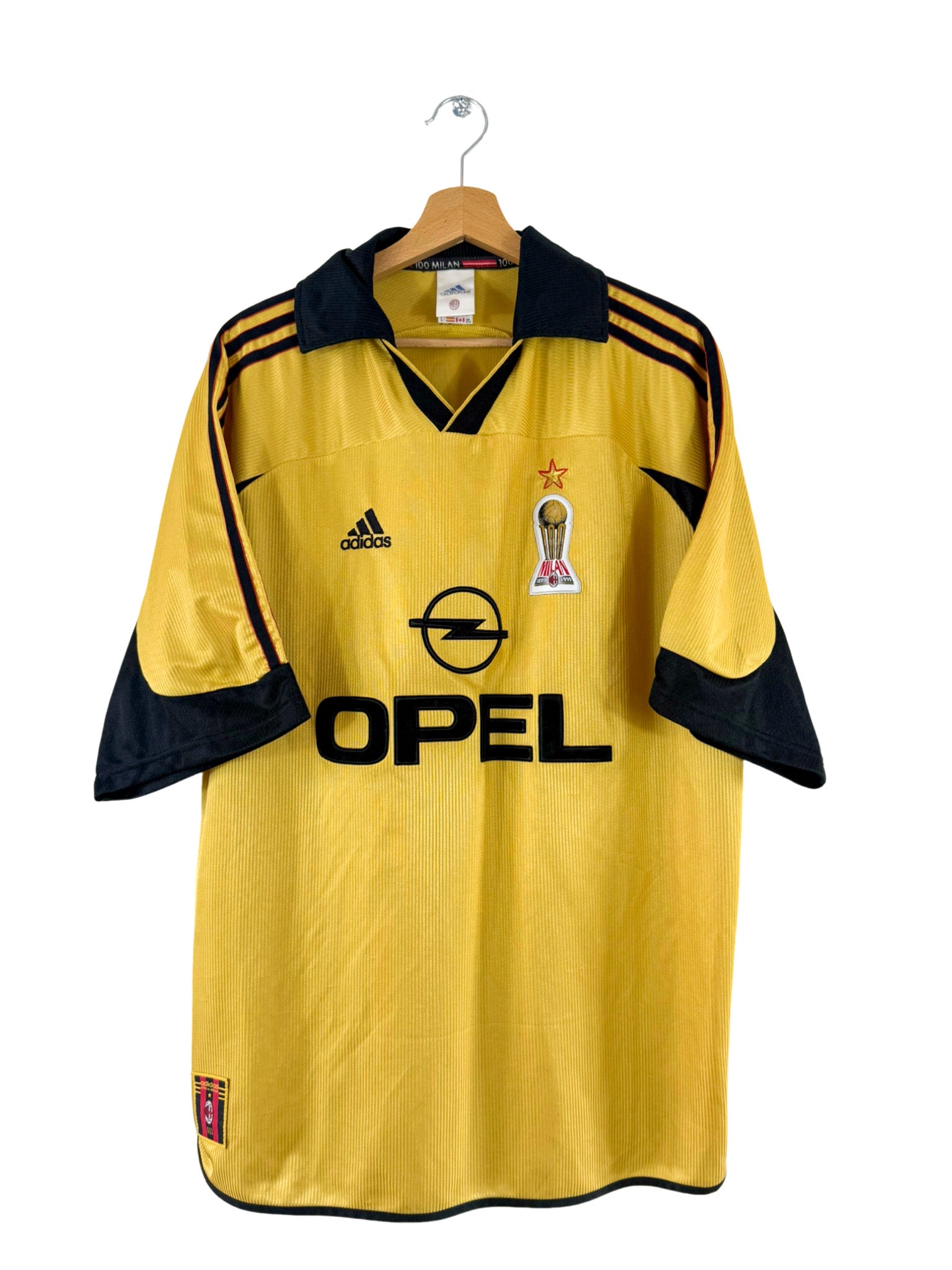 2000/2001 - Maillot AC Milan third [#14 José Mari] - XL