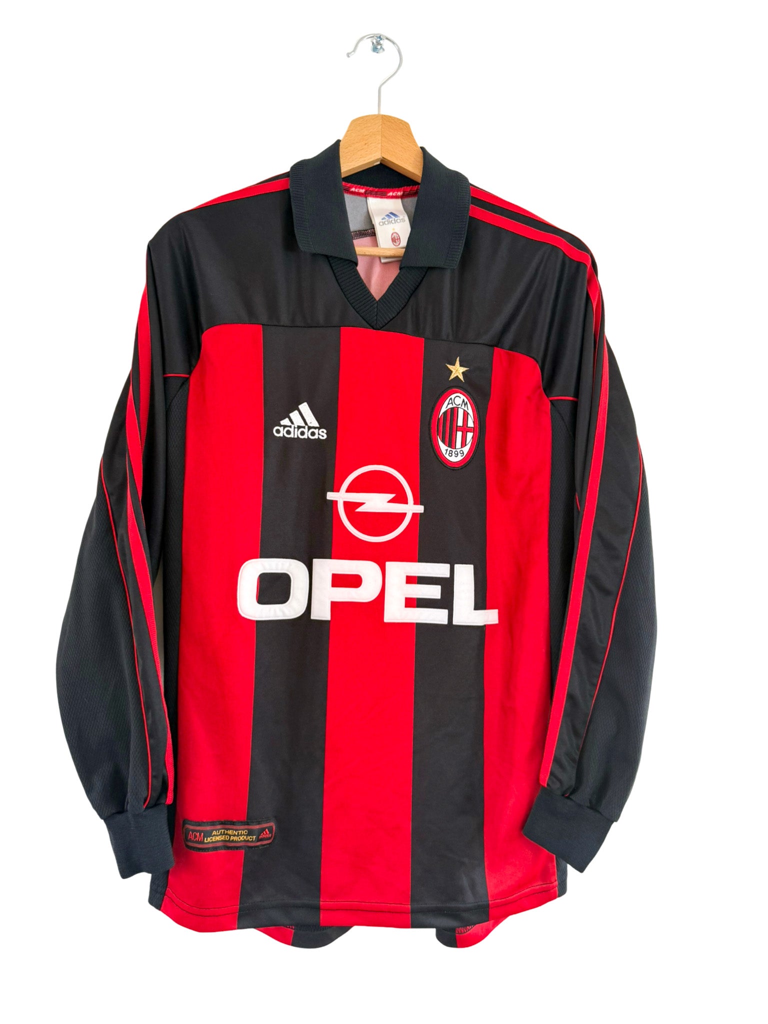 2000/2001 - Maillot AC Milan domicile [#7 Shevchenko] *Manches Longues* - S
