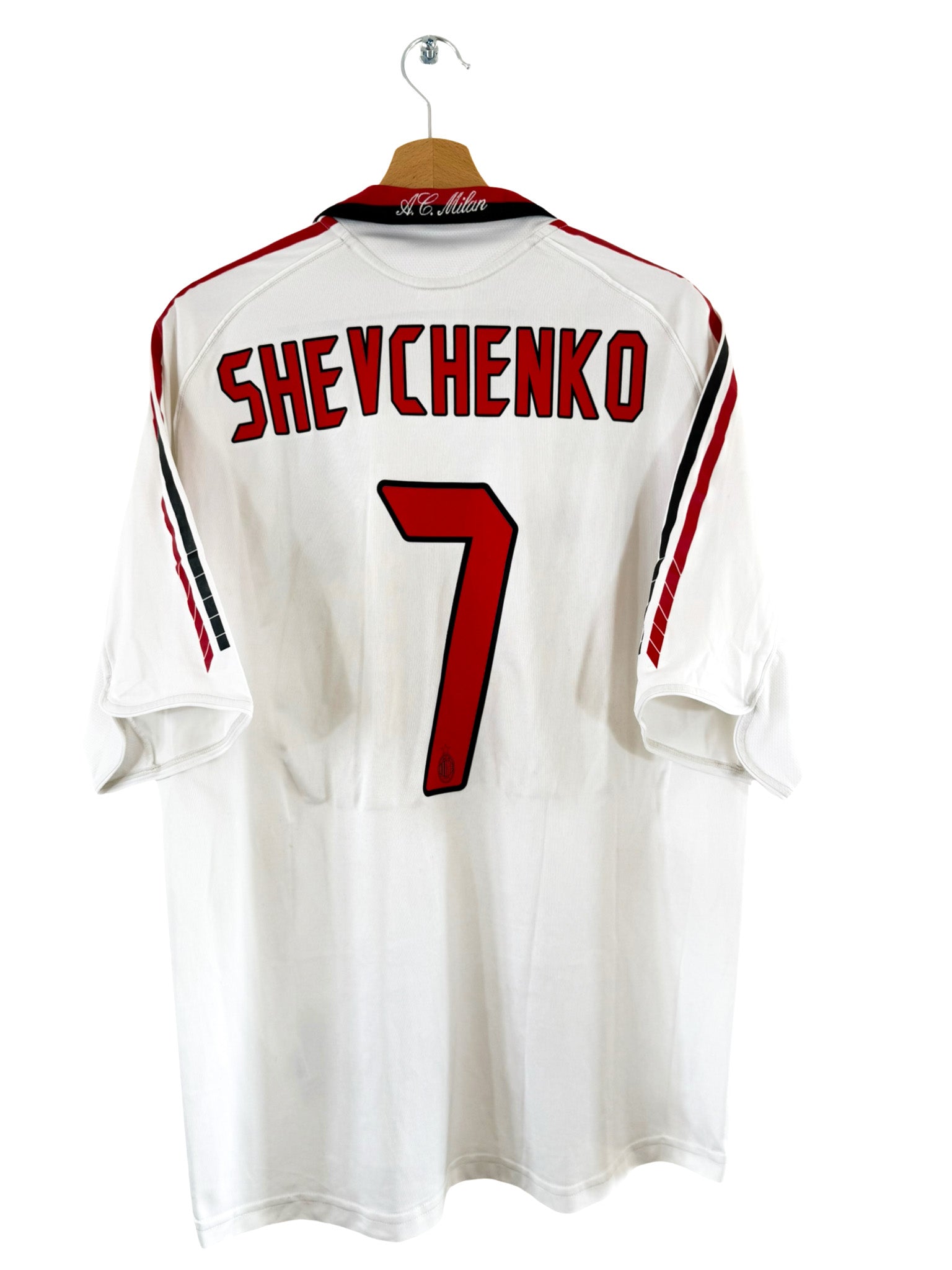 サッカーユニフォーム AC Milan w Clarence Seedorf Signed AC Milan Football Shirt - 2006-07 Away