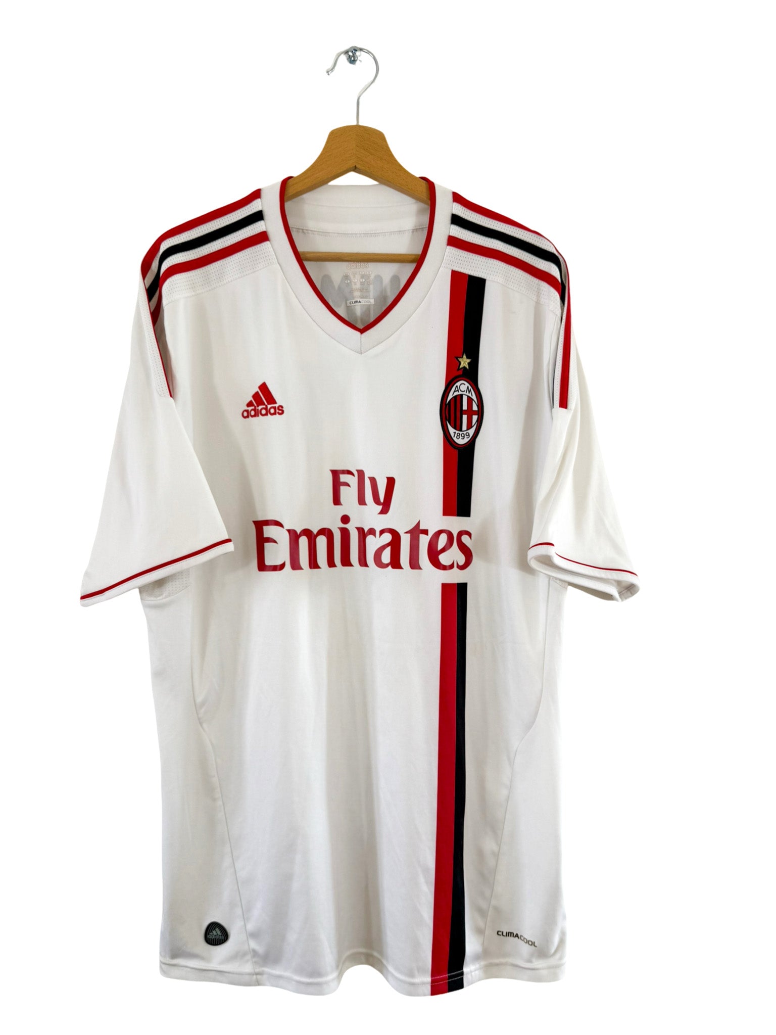 2011/2012 - Maillot AC Milan extérieur [#11 Ibrahimović] - 2XL