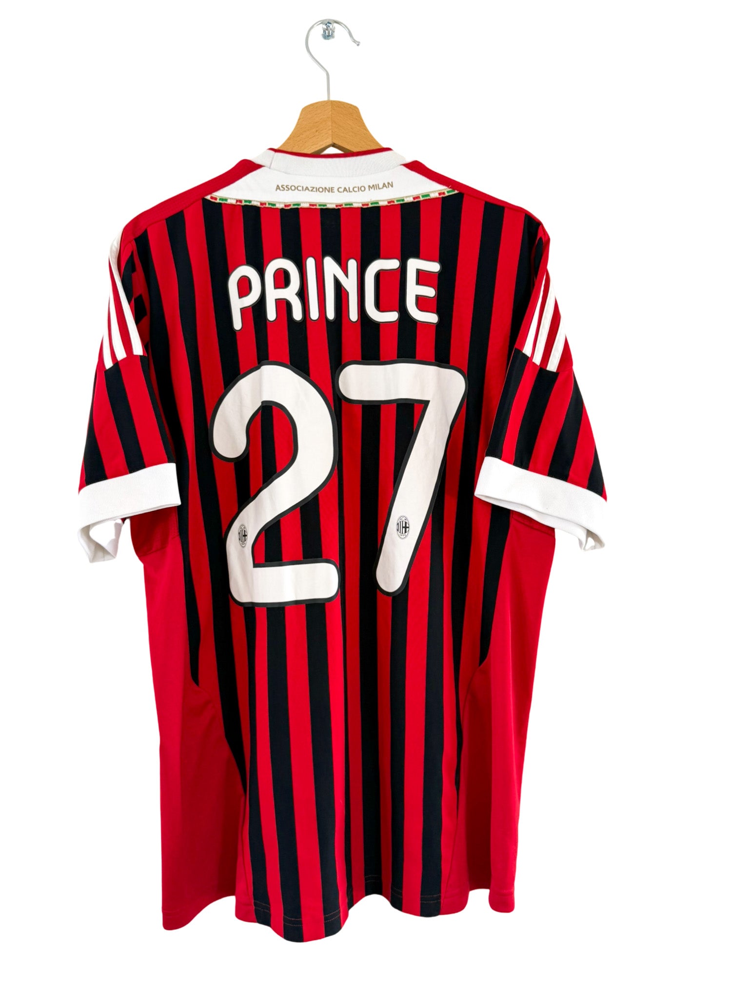 2011/2012 - Maillot AC Milan domicile [#27 Prince] - L