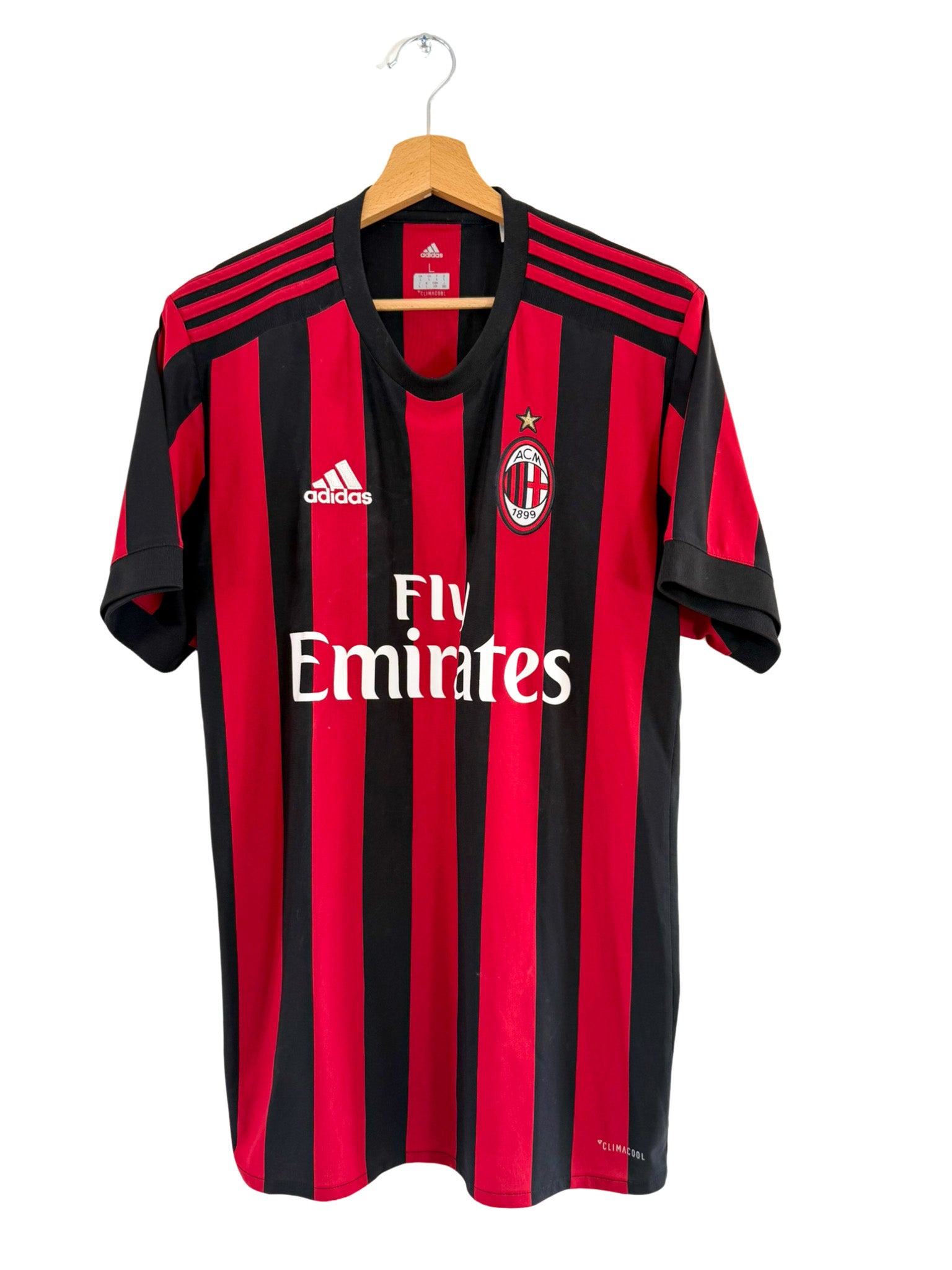2017/2018 - Maillot AC Milan domicile [#19 Bonucci] - XL