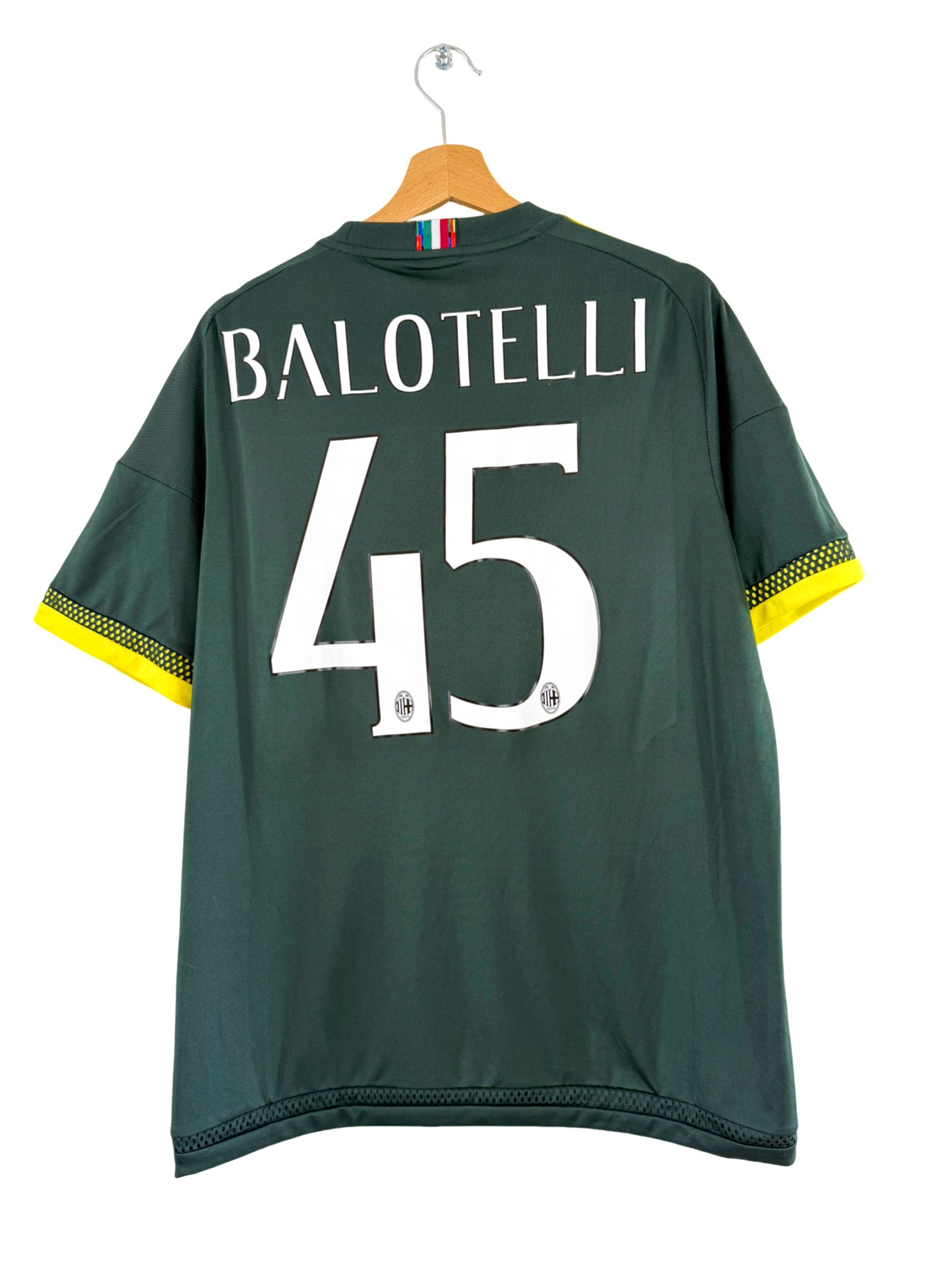 2015/2016 - Maillot AC Milan third [#45 Balotelli] - L