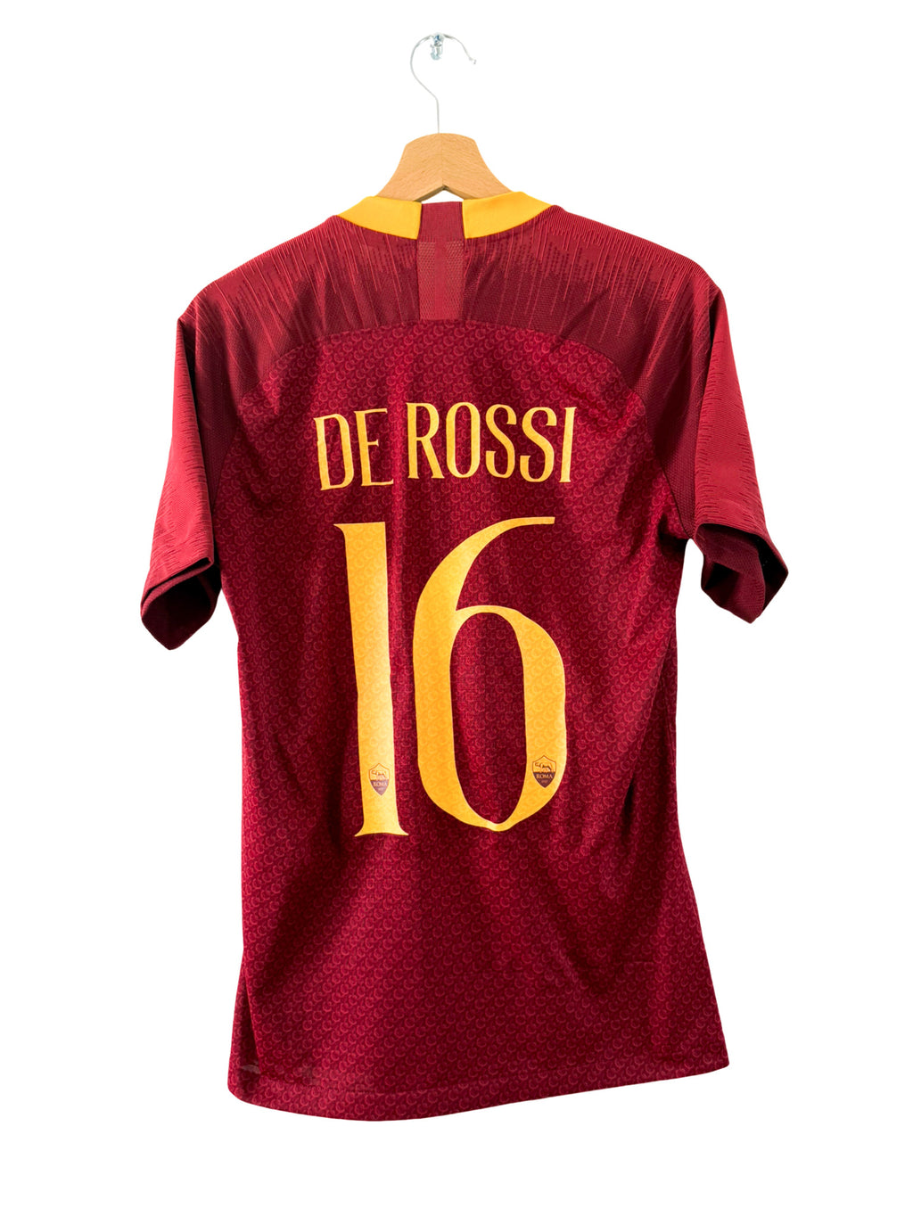 2018/2019 - AS Roma home shirt [De Rossi #16] - S