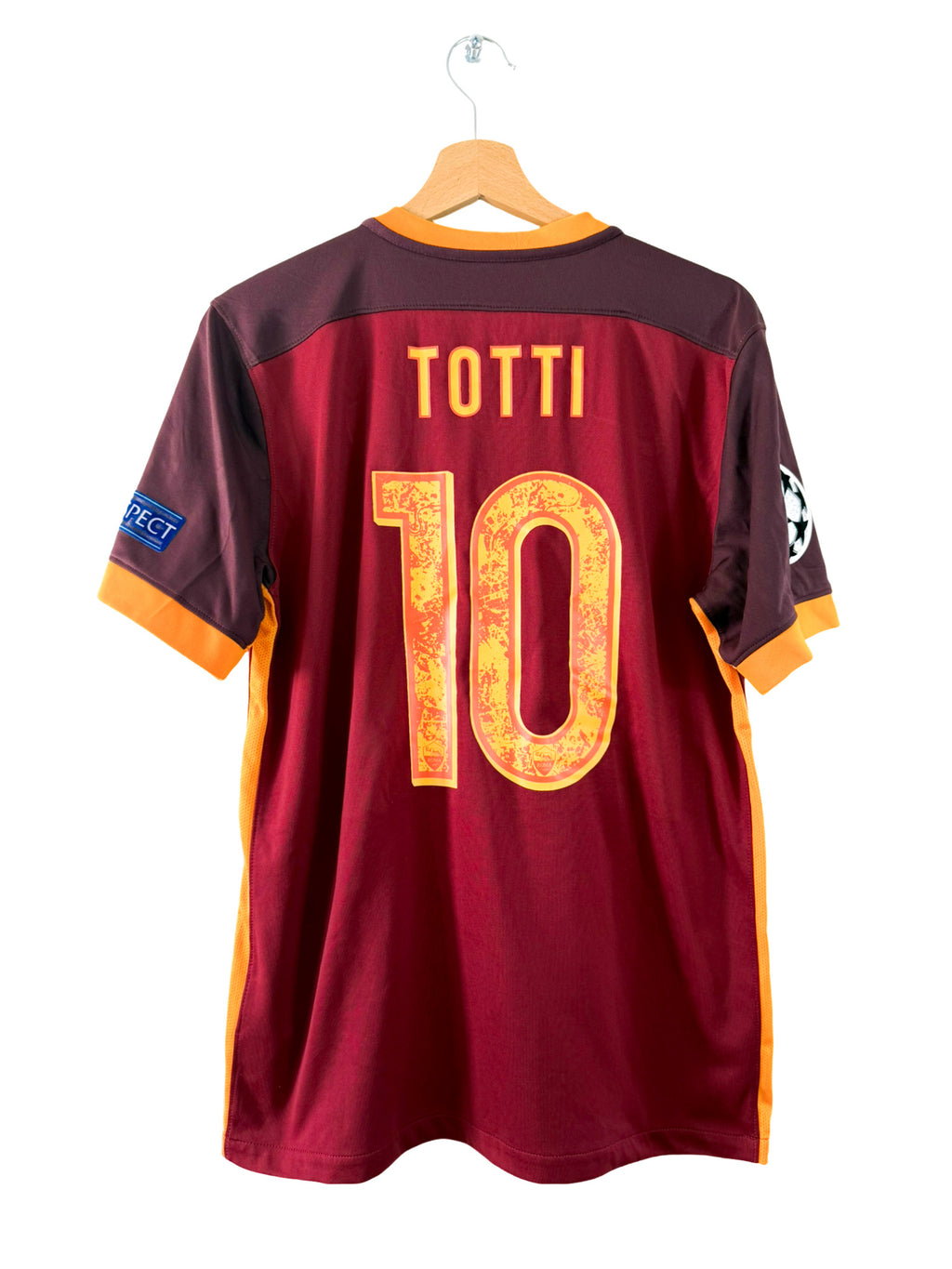 2015/2016 - AS Roma home shirt [#Totti 10] - S